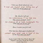 i bet you think about me taylor swift lyrics